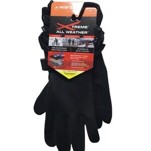 SEIR XTREME ALL WEATHER Mens Black Waterproof Breathable Gloves Size L
